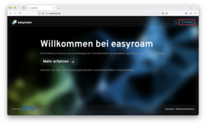 www.easyroam.de - Screenshot © HTW Berlin