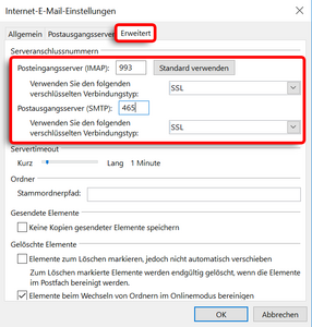Sicherheitseinstellungen
