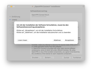 OpenVPN Setup Eula