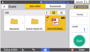 Print from Storage Device