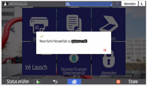 Card added to Account
