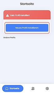 Profil anlegen