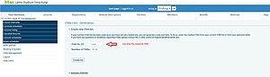 Generate new iTAN list - Screenshot © HTW Berlin