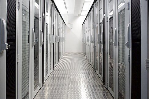 HRZ Datacenter - © HTW Berlin / Torsten Rack