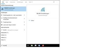 [Translate to Englisch:] WLAN-Einstellungen aufrufen