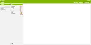 Webmailer Ordner ein- und austragen