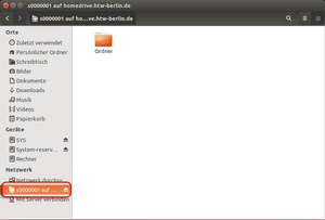 Ubuntu Dateimanager Netzlaufwerkansicht