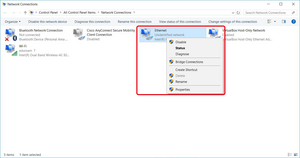 Select Ethernet Properties