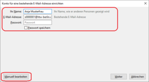 [Translate to Englisch:] Persönliche Informationen