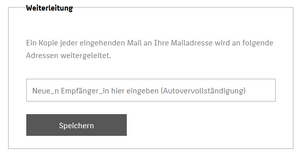 [Translate to Englisch:] Weiterleitung