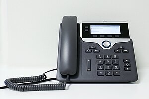 [Translate to Englisch:] IP-Telefon - © HTW Berlin / Torsten Rack