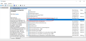 Dienst konfigurieren